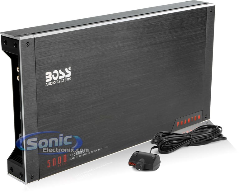 5000W Boss PH5000D and 0-Gauge Wiring Kit Package Image 2