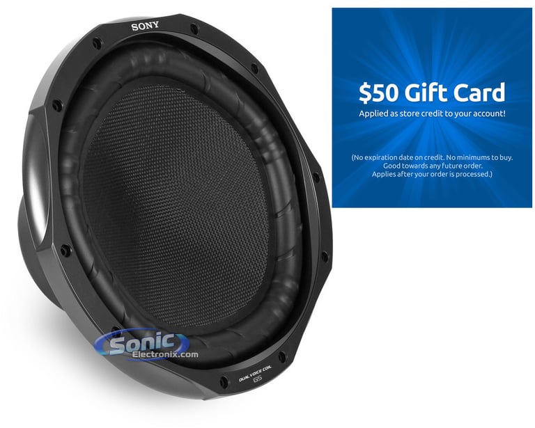 Sony XS-GS120LD with $50 eGift Card Image 1
