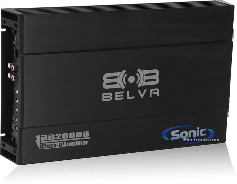 2000W RE Audio Bass Package with Amp and Ported Box Image 2