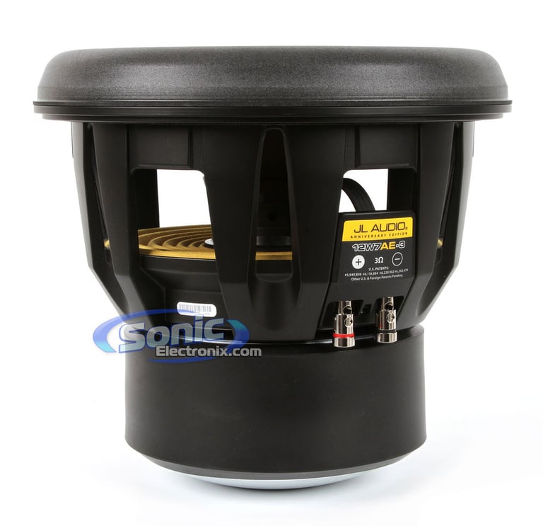 12" 12W7AE-3 JL Subwoofer + NVX 12000W RMS Amplifier + Premium Amp Kit Image 6