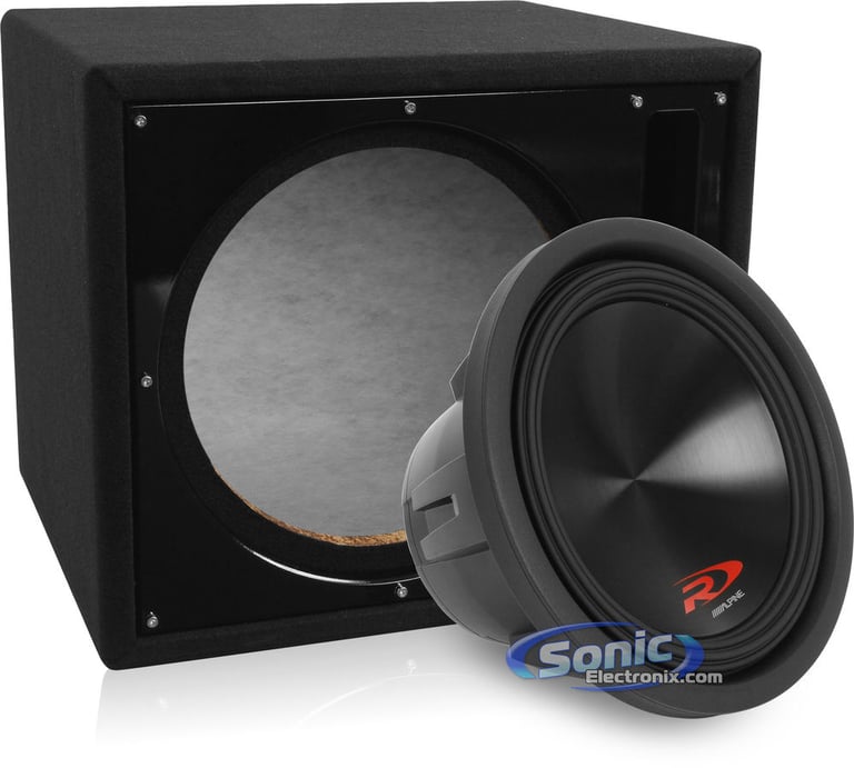 3000W Alpine Subwoofer and Enclosure Package Image 1