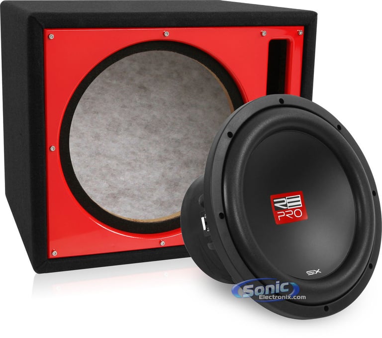 1000W RE Audio Subwoofer and Enclosure Package Image 1
