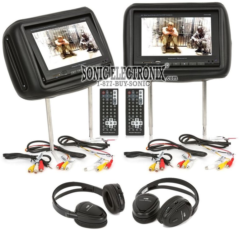 Power Acoustik HDVD-9BK (Black) R/B Image 1