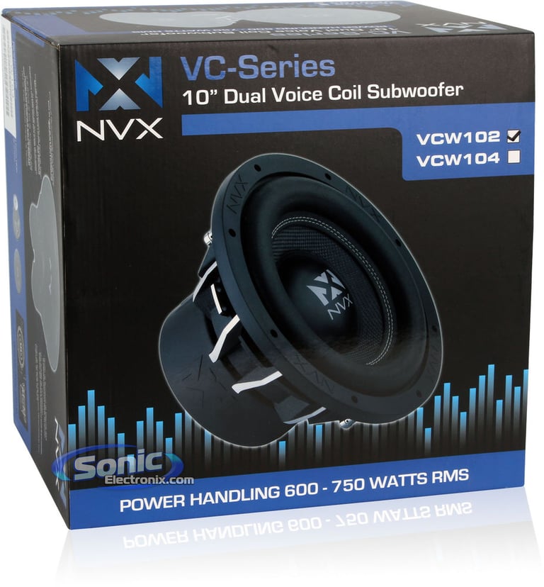 2) VCW102 10" 1500W Subwoofers + BRX2400.1D 2400W Amplifier + Box & Wire Kit Image 17