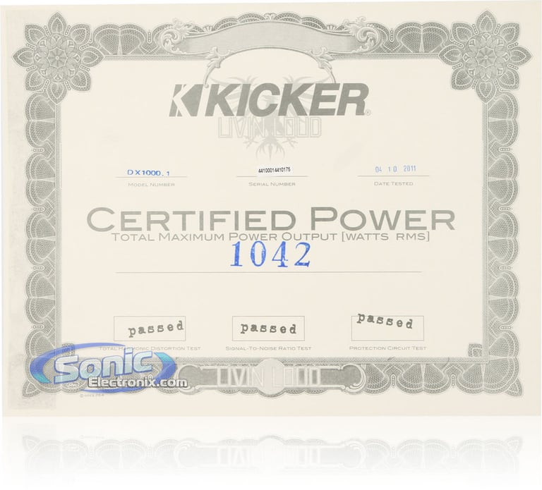 1000W NVX and Kicker Bass Package Image 15