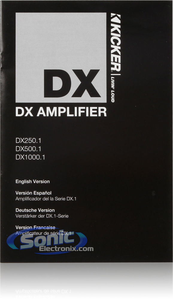 1000W NVX and Kicker Bass Package Image 16