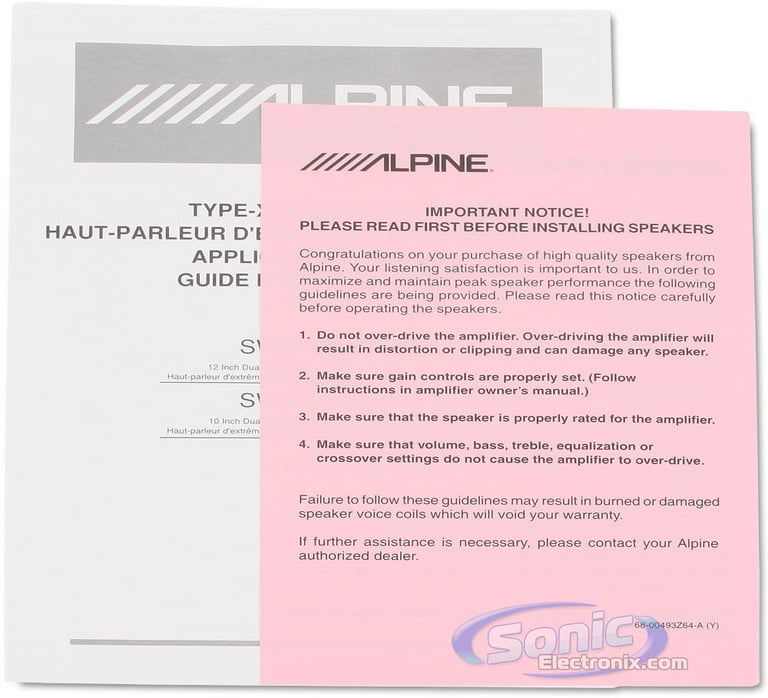 (2) Alpine SWX-1043 10" Subs + Hifonics BRZ1700.1D Amp Image 12
