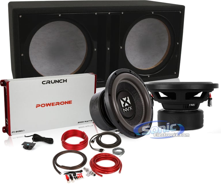 2000W NVX and Crunch Bass Package Image 1