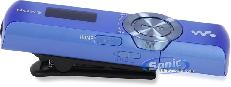 Sony NWZ-B173F MP3 Player + MDR-XB200 Headphones - Blue Image 10