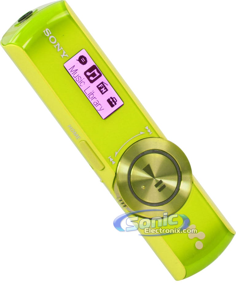 Sony NWZ-B173F MP3 Player + MDR-XB200 Headphones - Green Image 10