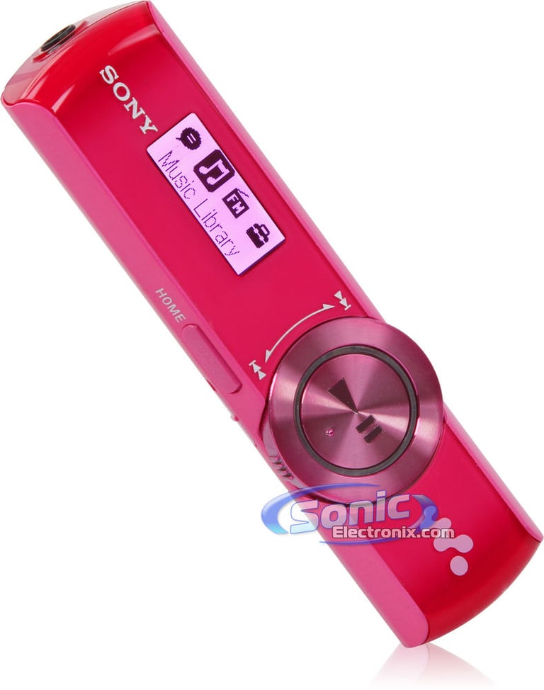 Sony NWZ-B173F MP3 Player + MDR-XB200 Headphones - Pink Image 9