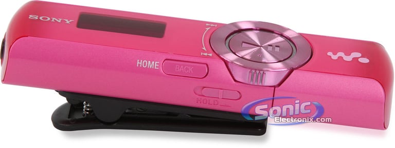 Sony NWZ-B173F MP3 Player + MDR-XB200 Headphones - Pink Image 10