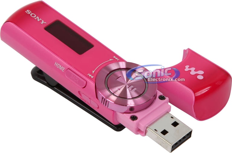 Sony NWZ-B173F MP3 Player + MDR-XB200 Headphones - Pink Image 12