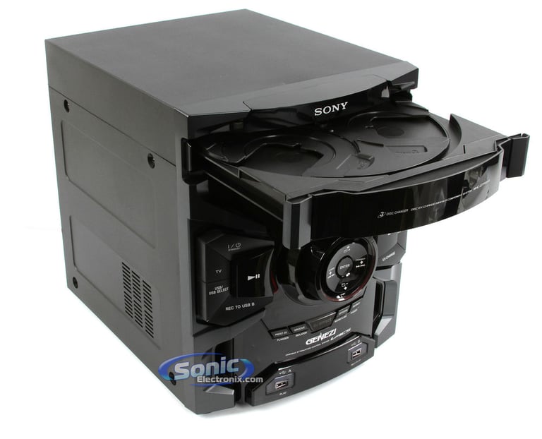 Sony MHC-GTR333 GENEZI Mini Stereo Hi-Fi Boombox Component Shelf System Open Box Image 19