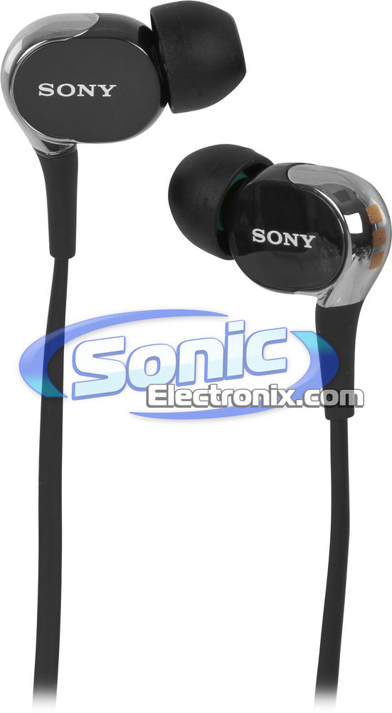 Sony XBA-3 (XBA3) Three-Way Driver Earbuds/In-Ear Headphones Open Box Image 7