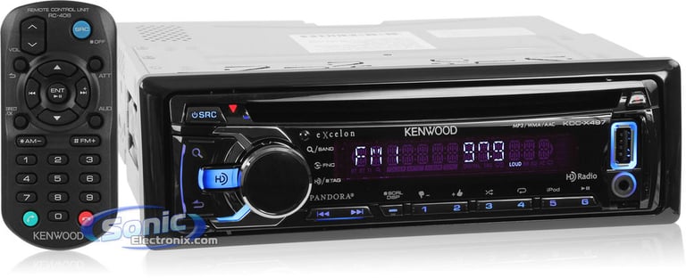 Kenwood eXcelon KDC-X497 Image 1