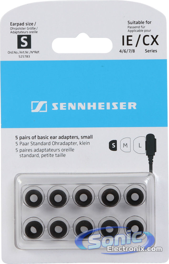 Sennheiser Replacement CX 215 Ear-Tips, Small - 525783 Image 2
