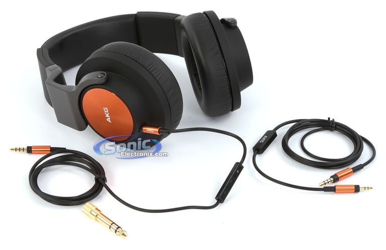 AKG K545 - Black/Orange Image 10