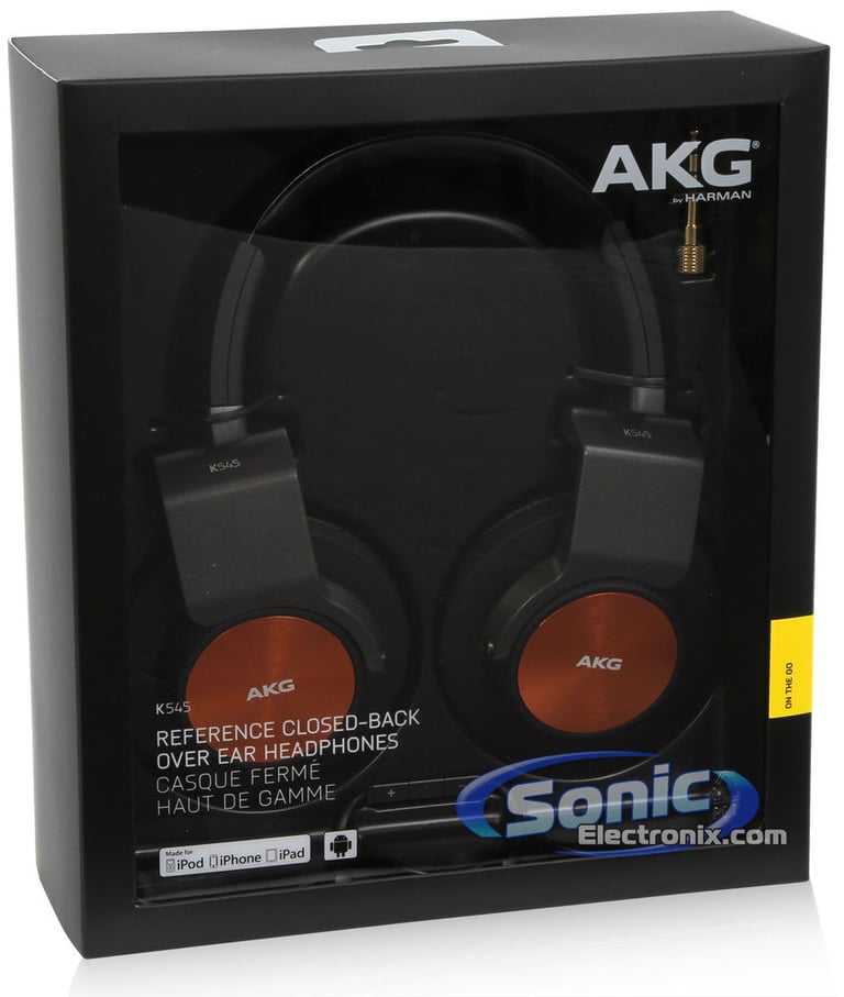 AKG K545 - Black/Orange Image 13