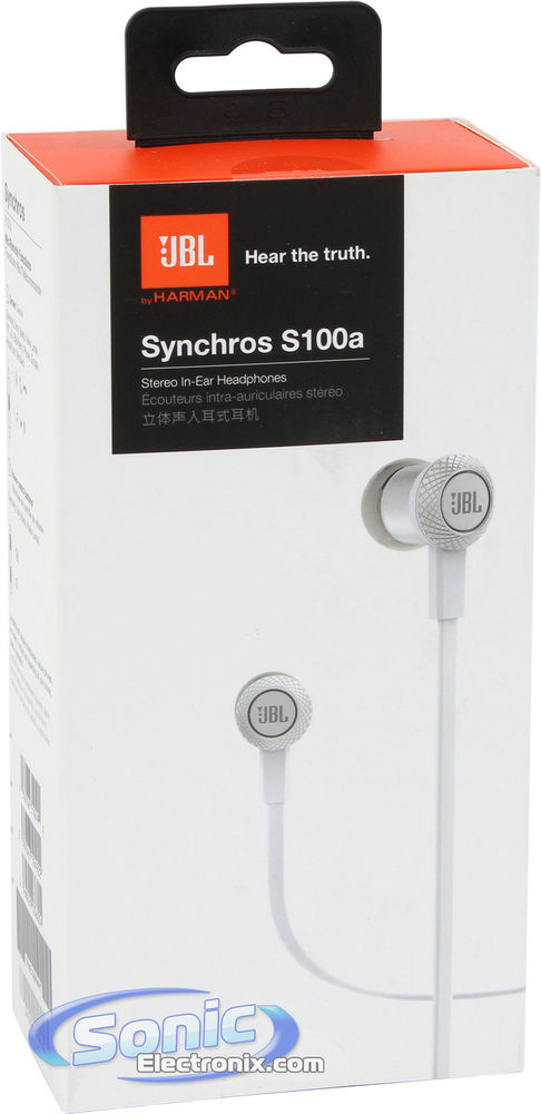 JBL Synchros S100A - White Image 5