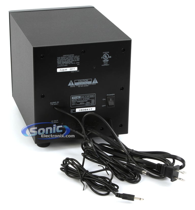 Teac MC-DX90i Image 7