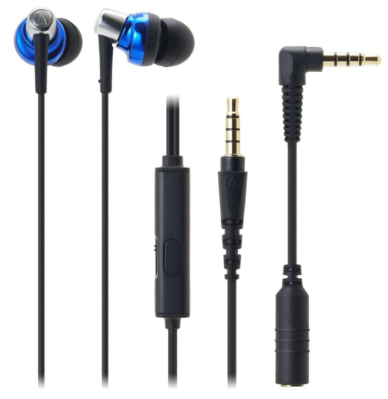 Audio Technica ATH-CKM300iS - Blue Image 1