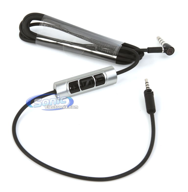 Sennheiser Momentum On-Ear Headphones Replacement Black Micophone Cable (556940) Image 1
