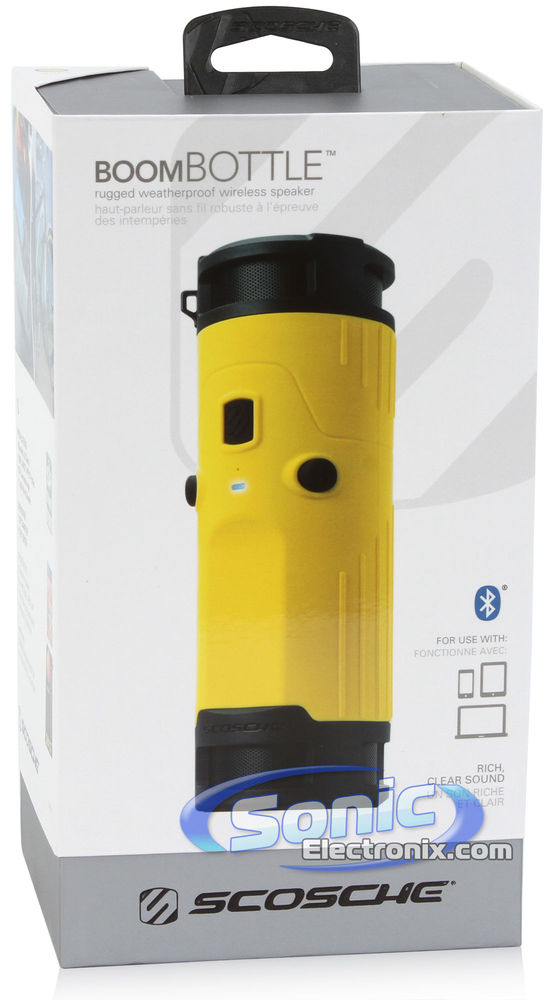 Scosche boomBOTTLE BTBTLY - Yellow Image 6