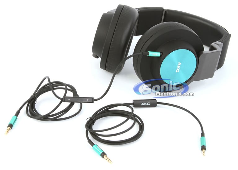 AKG K545 - Black/Turquoise Image 2