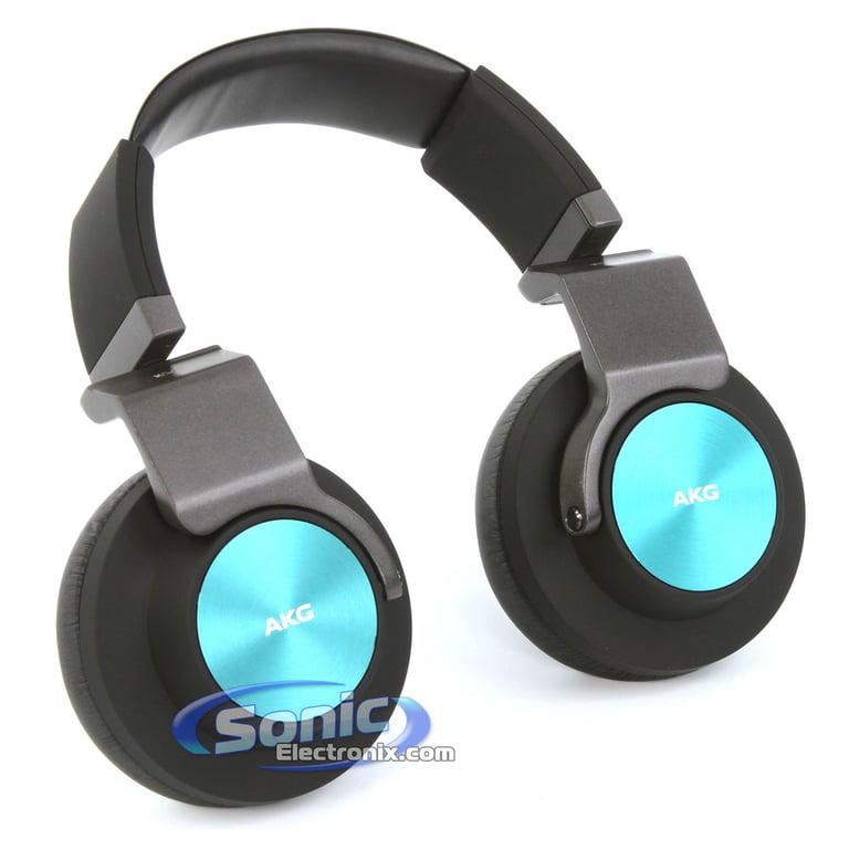 AKG K545 - Black/Turquoise Image 3