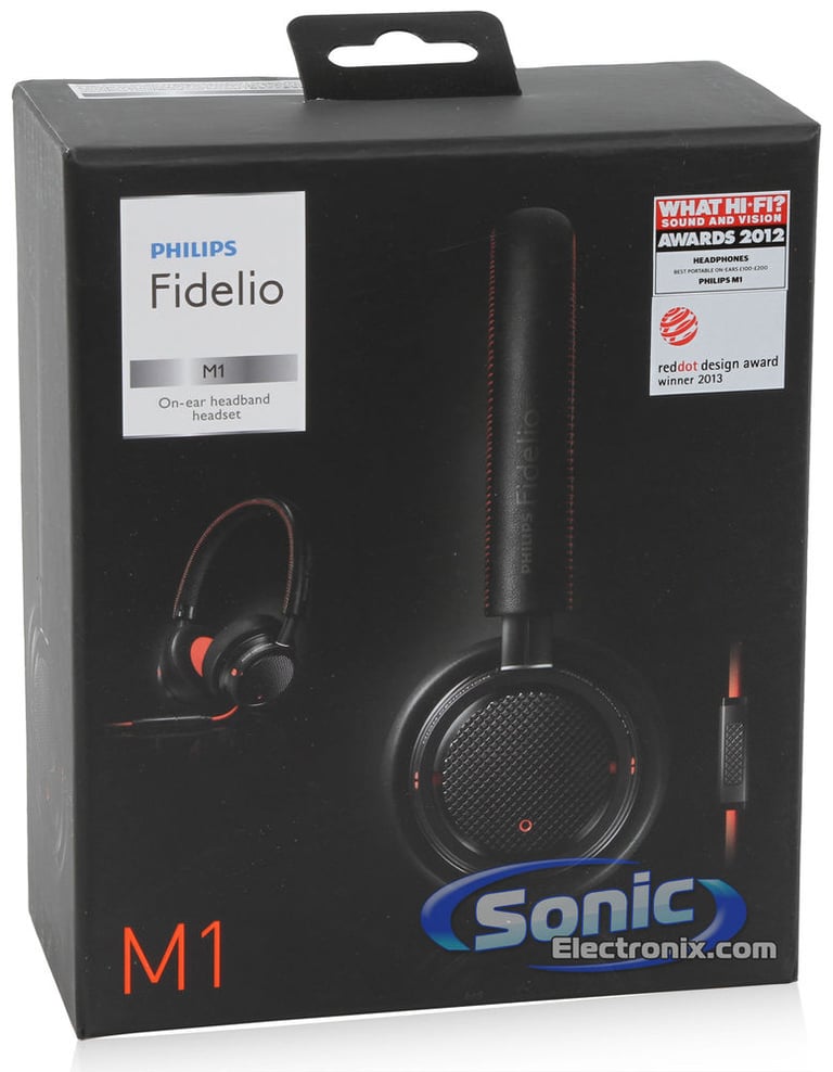 Philips Fidelio M1 - Black/Orange Image 12