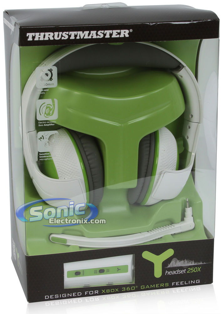 Thrustmaster Y-250X - White/Green Image 17