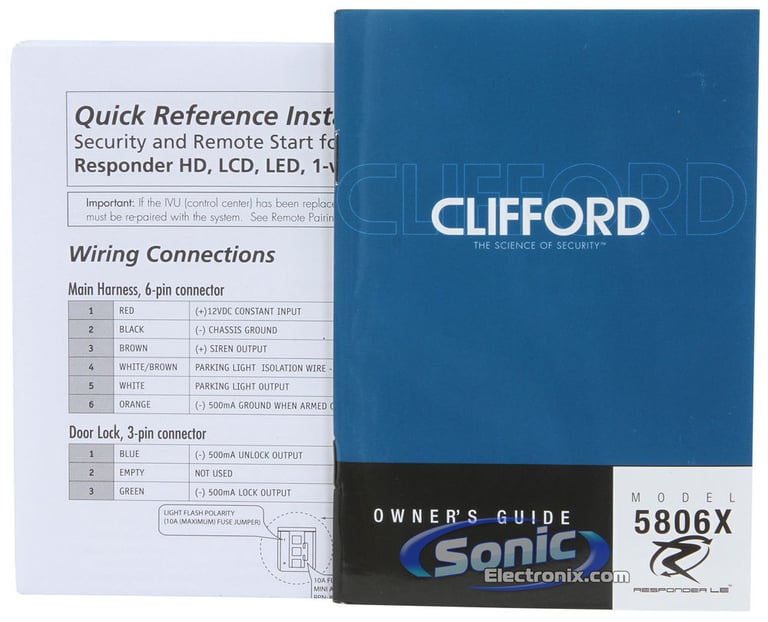 Clifford 5806X Image 11