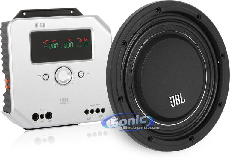 10" JBL Shallow Mount Bass Package  Image 1
