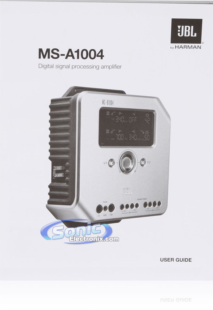 JBL MSA1004 + Free 100% Copper 8 Gauge Amp Kit Image 8