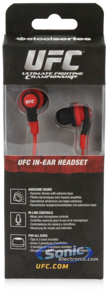 SteelSeries 61270 UFC Ultimate Fighting Championship - Red/Black Image 7