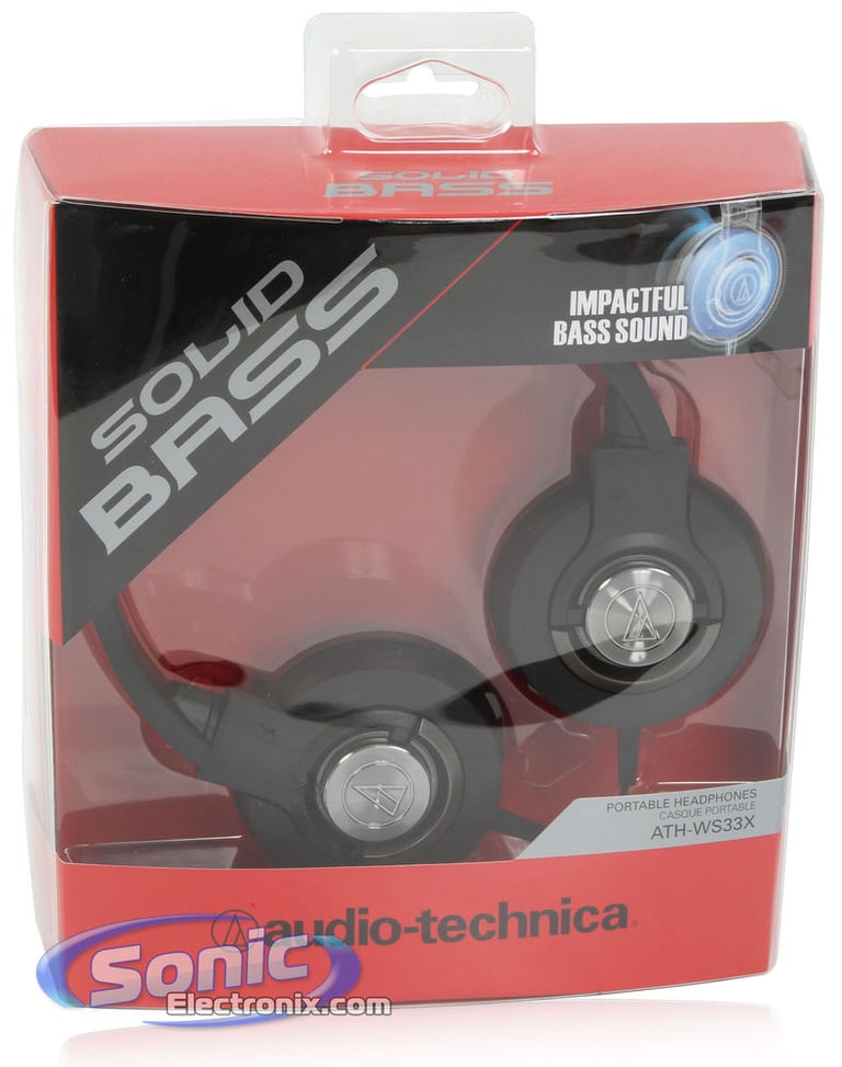 Audio Technica ATH-WS33x - Black Image 9