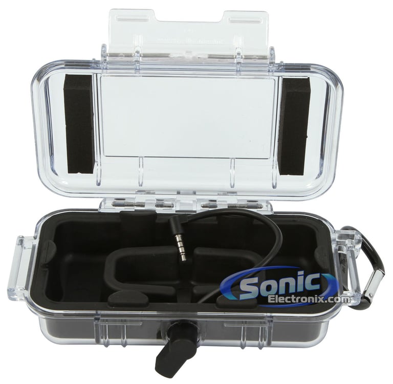 Pelican i1015 Micro Case (Clear/Black) Image 3