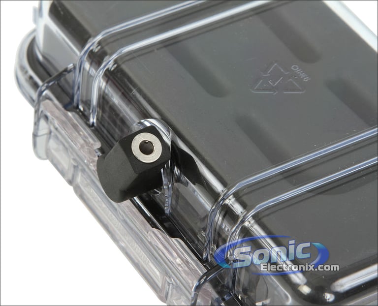 Pelican i1015 Micro Case (Clear/Black) Image 5