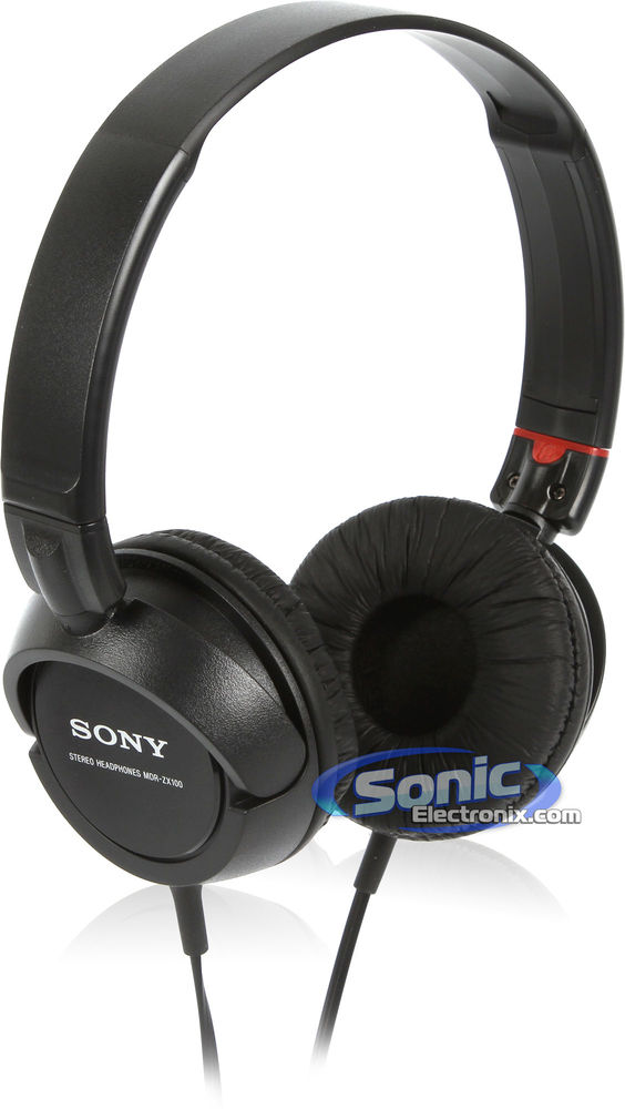 Sony MDR-ZX100 Black 2-Pack Image 2