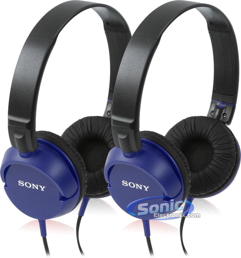 Sony MDR-ZX100 Blue (2-Pack) Image 1