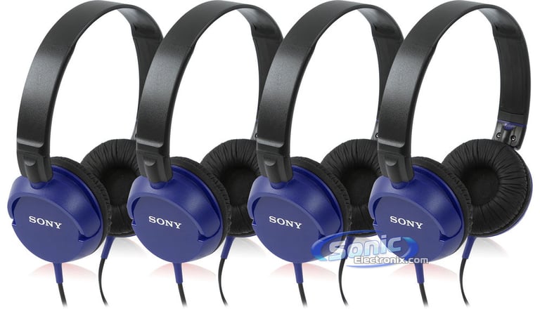 Sony MDR-ZX100 Blue (4-Pack) Image 1