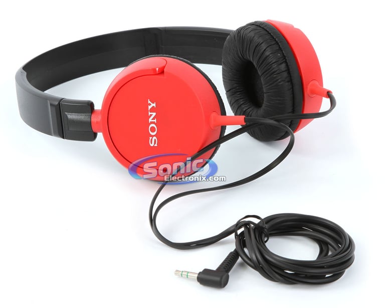 Sony MDR-ZX100 Red (2-Pack) Image 3