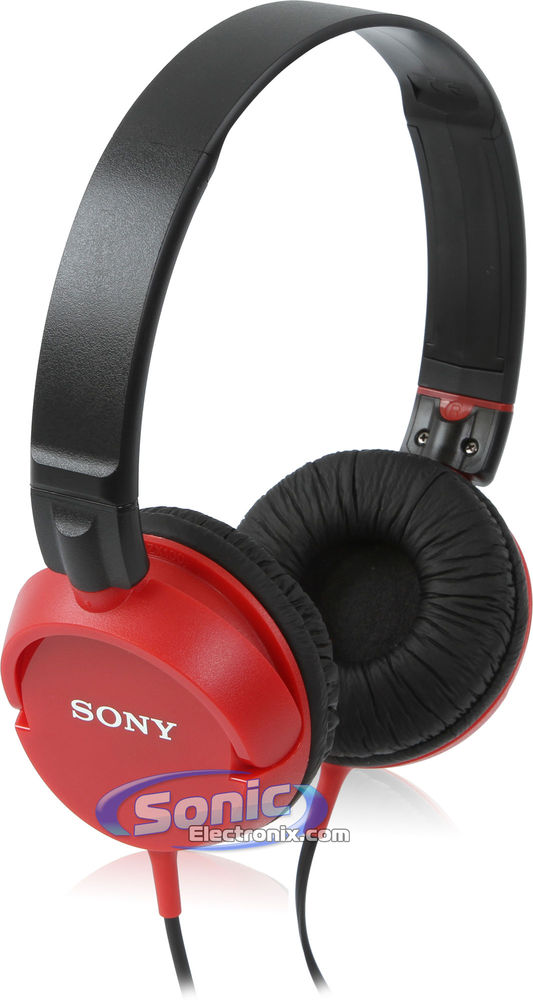 Sony MDR-ZX100 Red (4-Pack) Image 2