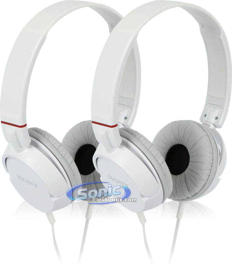 Sony MDR-ZX100 White (2-Pack) Image 1