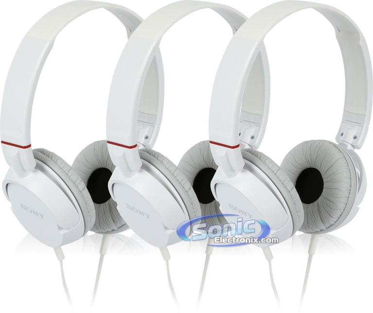 Sony MDR-ZX100 White (3-Pack) Image 1