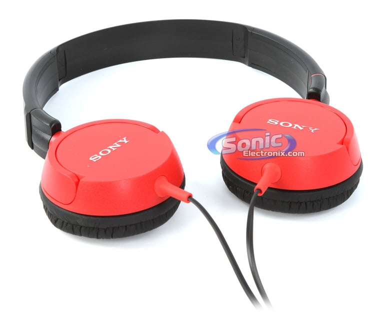 Sony MDR-ZX100 Blue + MDR-ZX100 Red (2-Pack) Image 12
