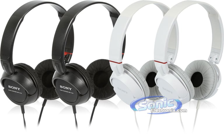 Sony MDR-ZX100 Black & White (4-Pack) Image 1