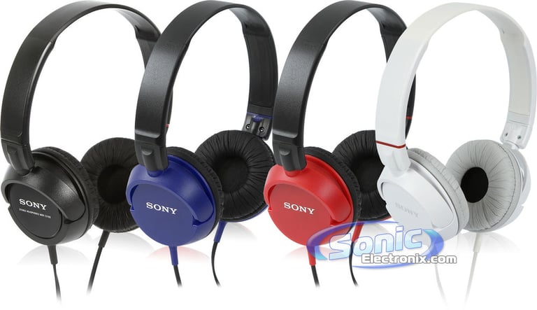 Sony MDR-ZX100 4 Pack (Red/Blue/White/Black) Image 1