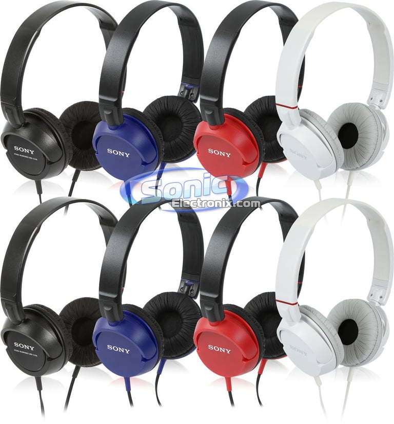 Sony MDR-ZX100 8 Pack (Red/Blue/White/Black) Image 1